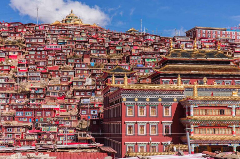 Китай. Тибетские провинции.